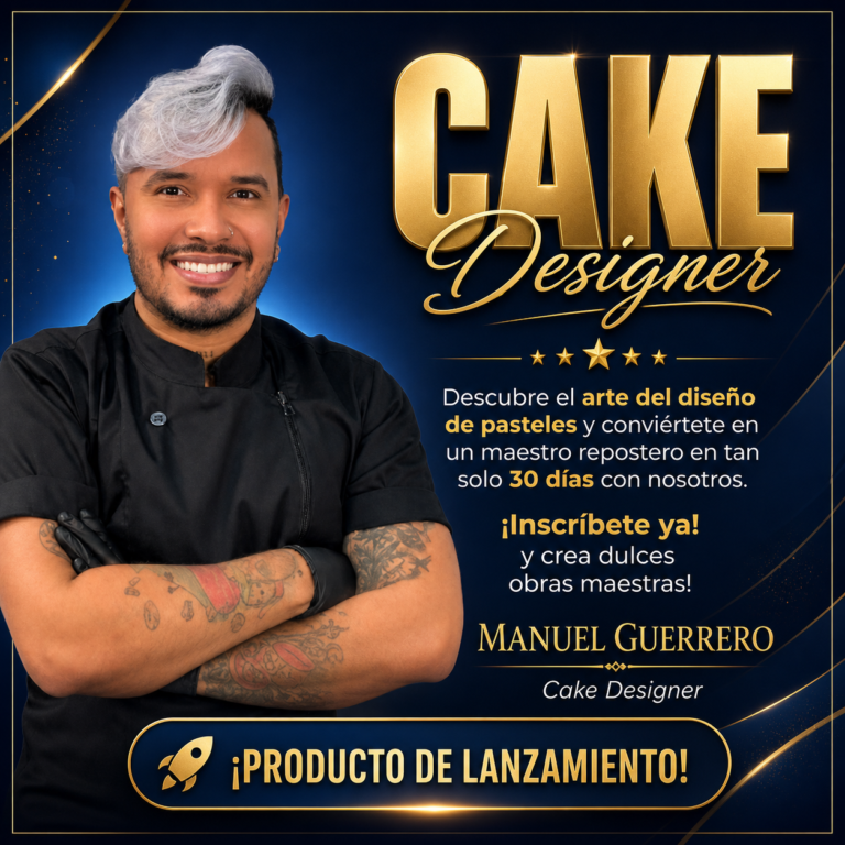 Portada del Curso Cake Designer
